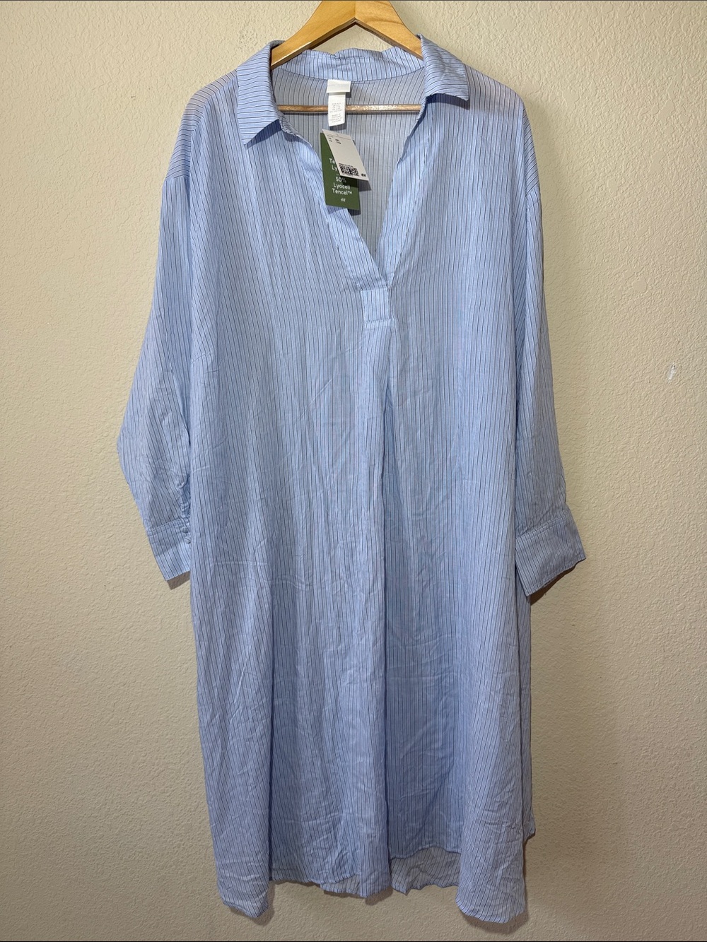 H&M Lyocell blend Shirt Dress - Picture 2 of 5